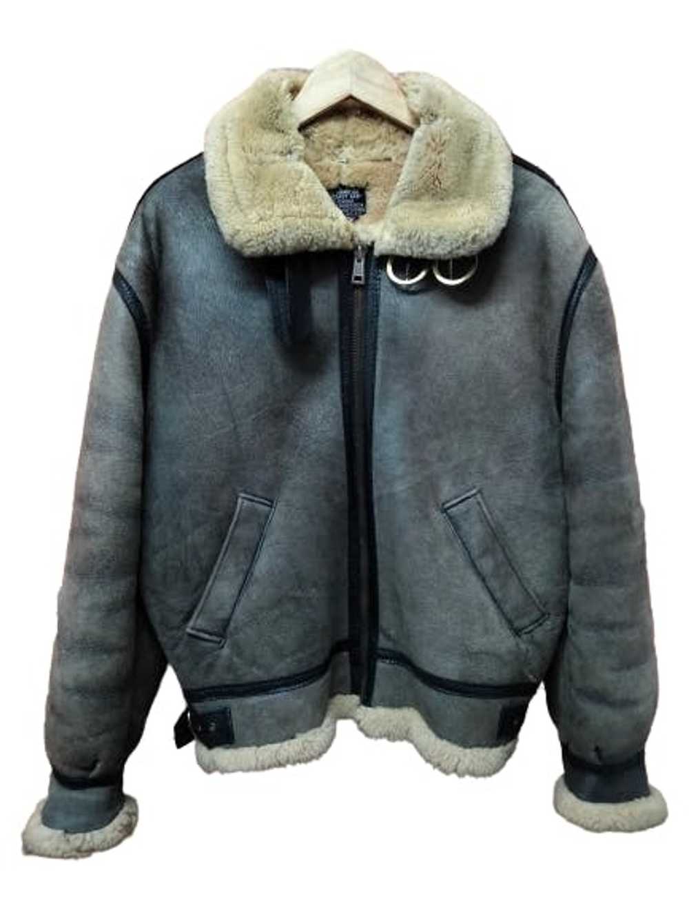 B 3 × Military × Sheepskin Coat 🔥 Rare🔥 Type B-… - image 2