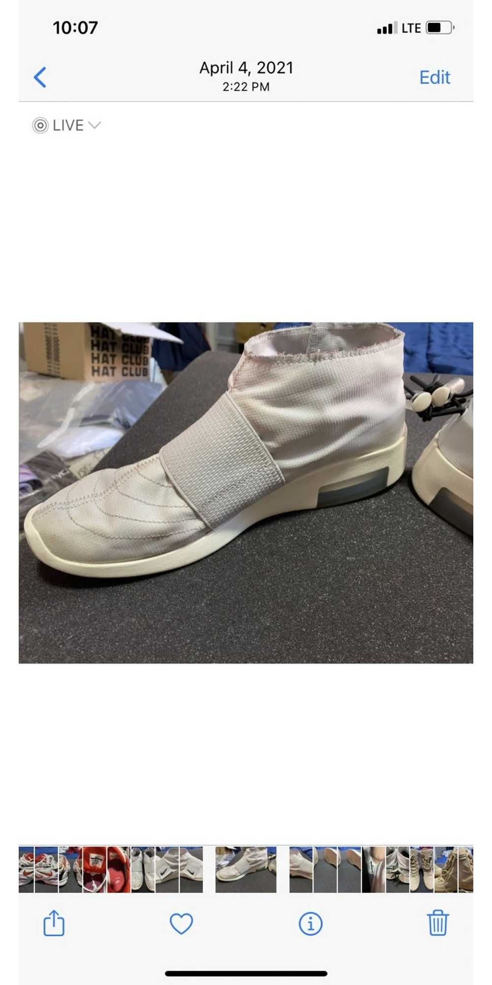 Fear of God × Nike Air Fear Of God Moc Pure Plati… - image 7