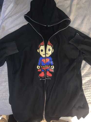 Bape Bape x DC Comics Superman Full Zip Hoodie