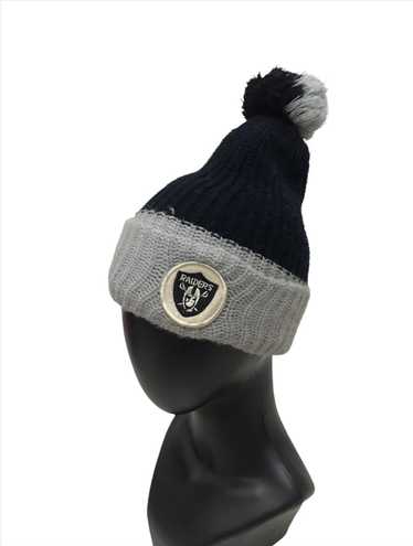 Las Vegas Raiders Reverse Knit Beanie (Black/Grey) – West Wear