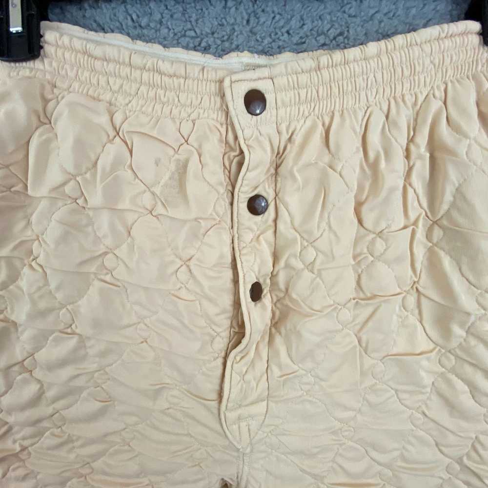 Hanes Vintage 50's Hanes Quiltes Ivory Long Long … - image 2