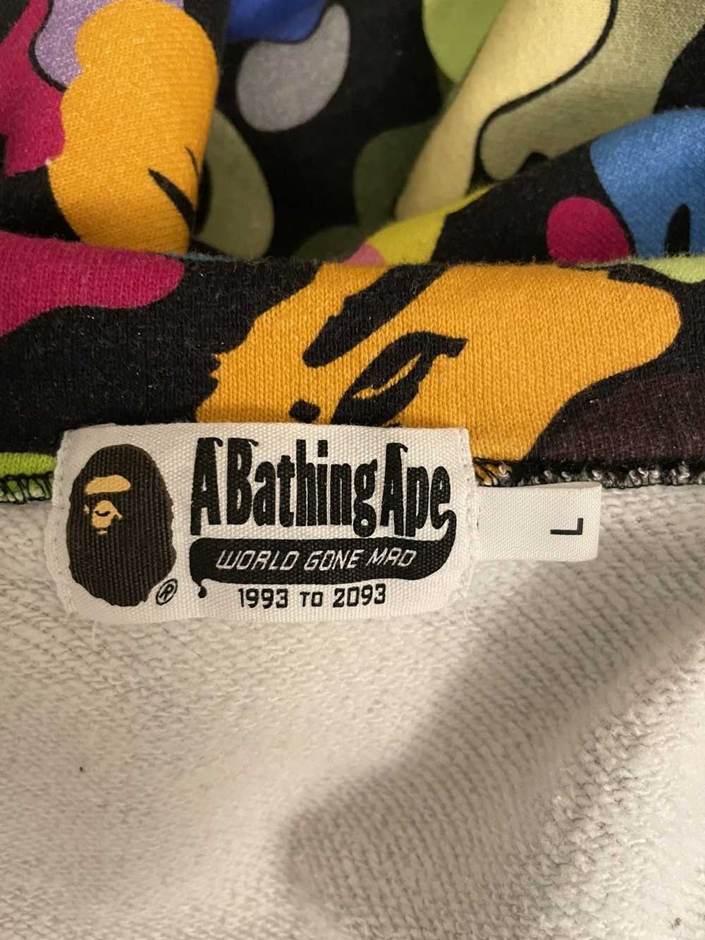 Bape Black PONR shark hoodie - image 3