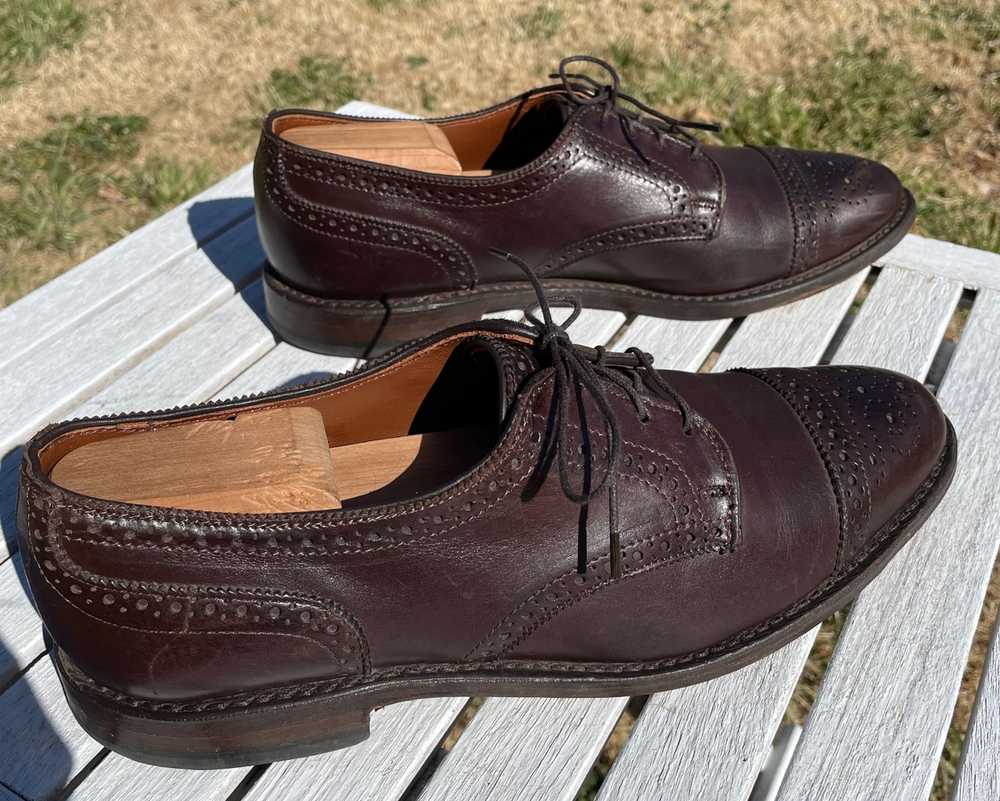 Allen Edmonds Allen Edmonds cap toe brogue dress … - image 2