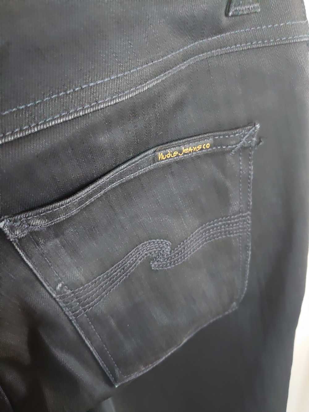 Nudie Jeans GRIM TIM JEAN BLACK SLUB - image 8