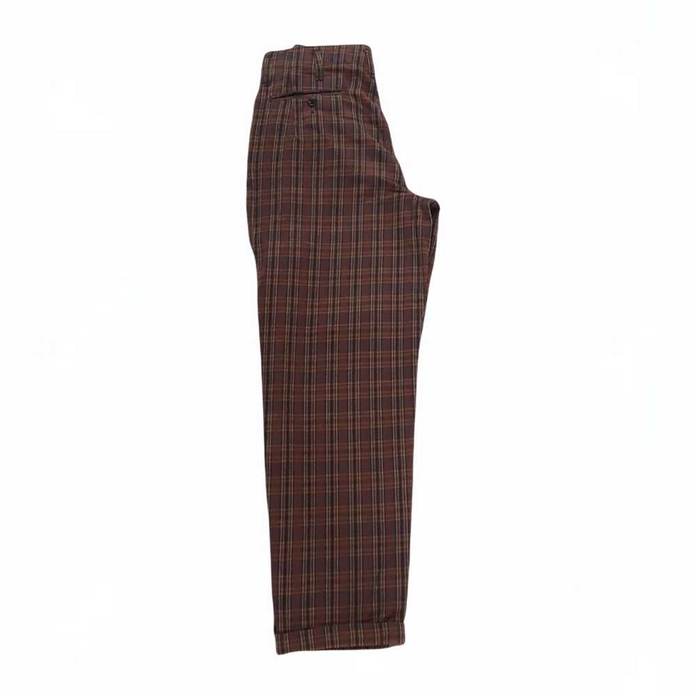 Nigel Cabourn Nigel Cabourn Plaid Pants Cuffed 28… - image 6