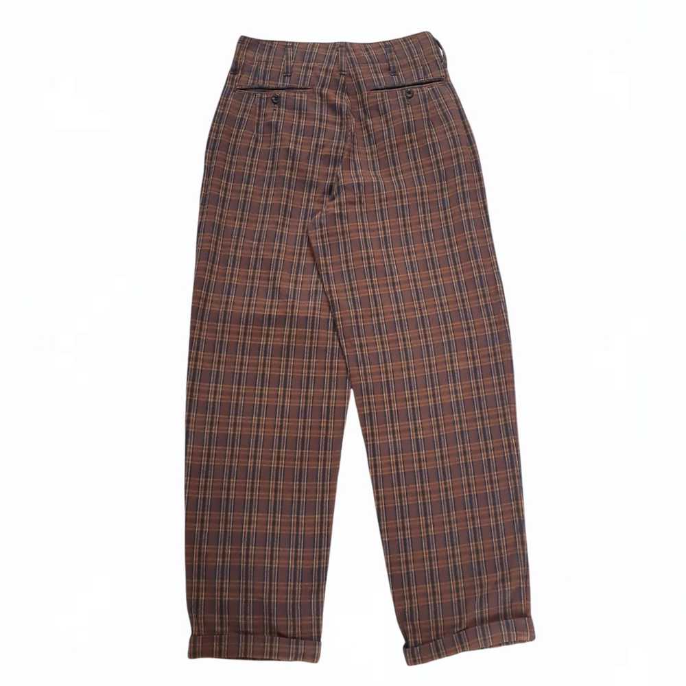 Nigel Cabourn Nigel Cabourn Plaid Pants Cuffed 28… - image 7