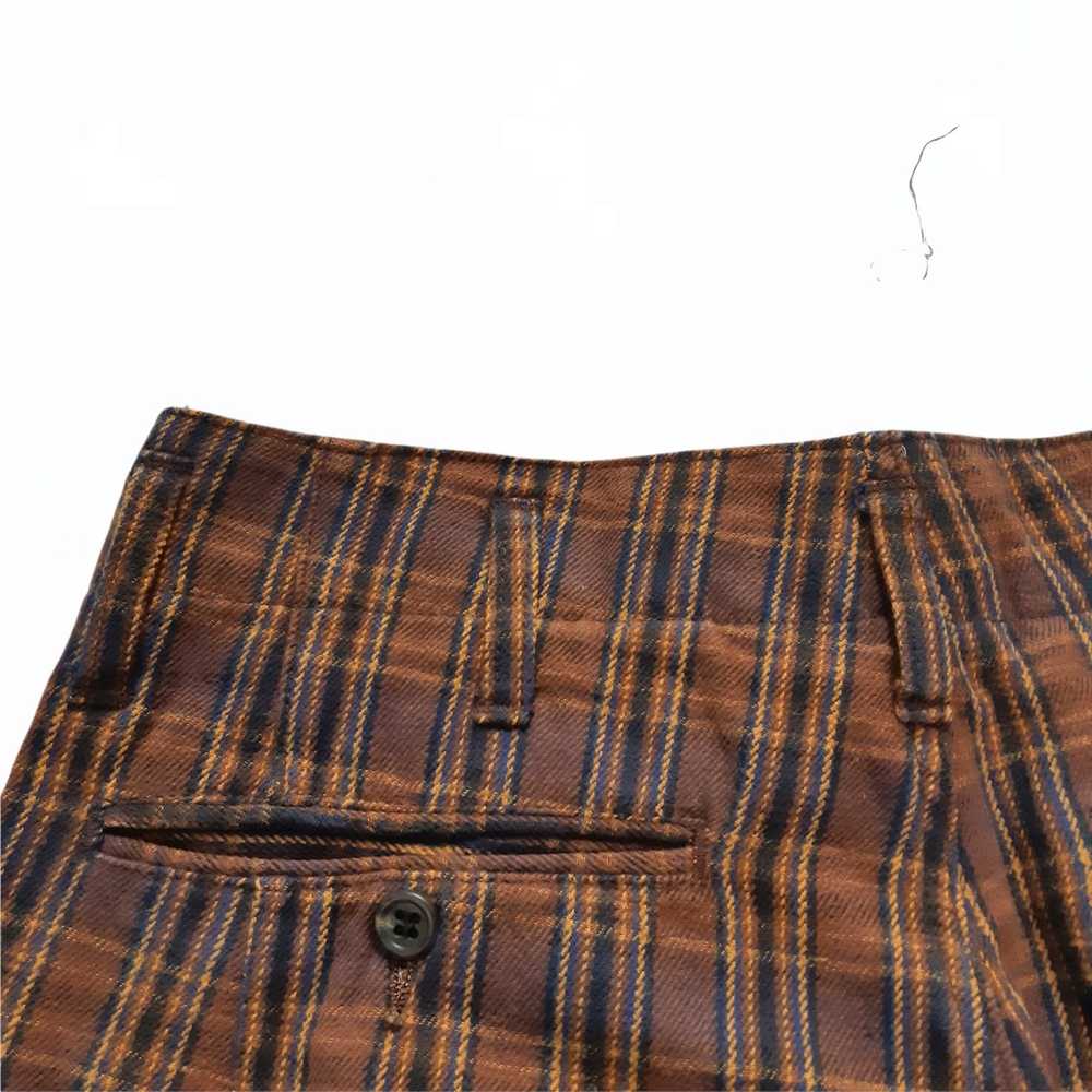 Nigel Cabourn Nigel Cabourn Plaid Pants Cuffed 28… - image 9