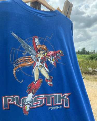 Vintage plastik shirt anime - Gem