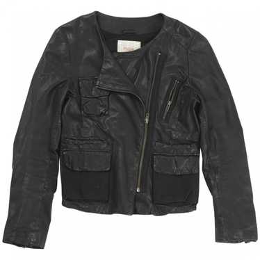 Maje Leather biker jacket - image 1