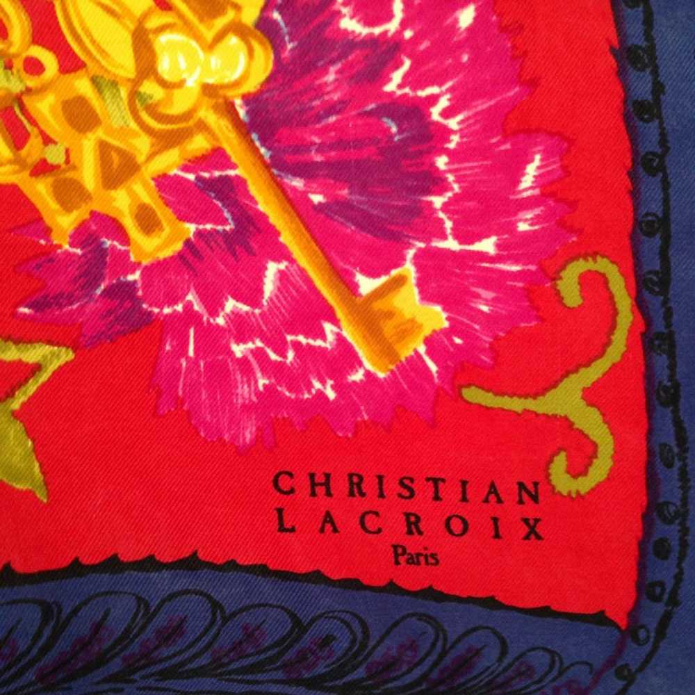 Christian Lacroix Silk neckerchief - image 3