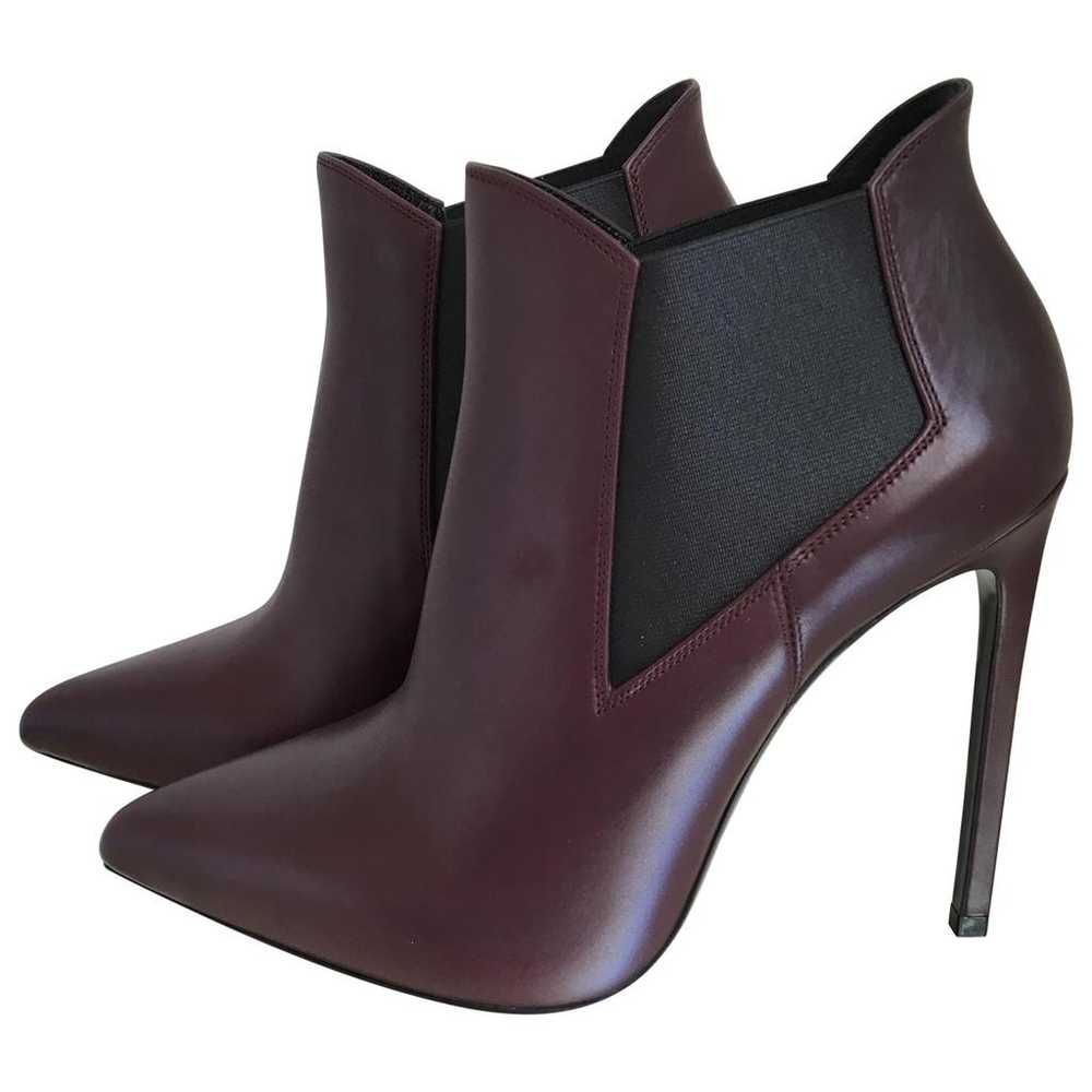 Saint Laurent Leather ankle boots - image 1