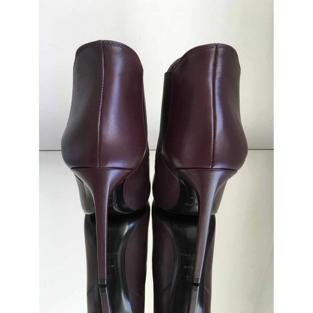Saint Laurent Leather ankle boots - image 3
