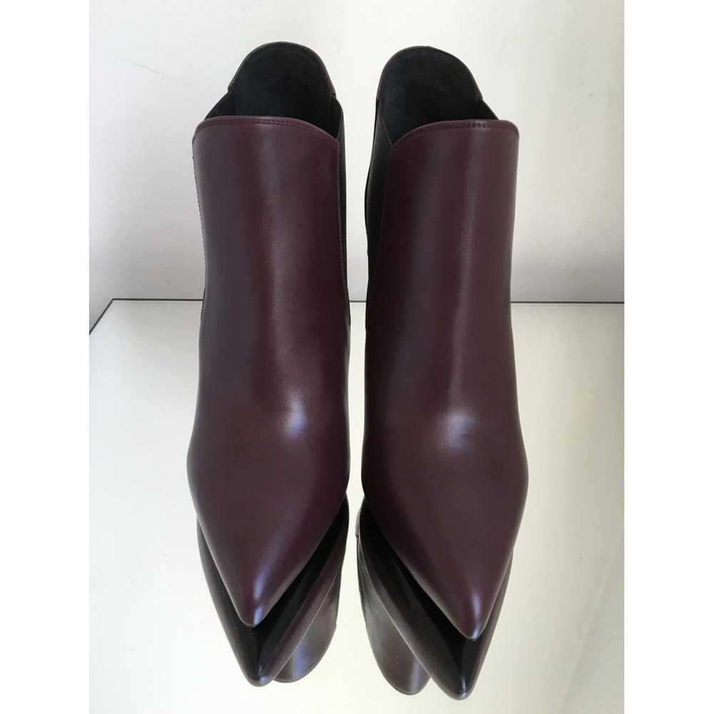 Saint Laurent Leather ankle boots - image 4