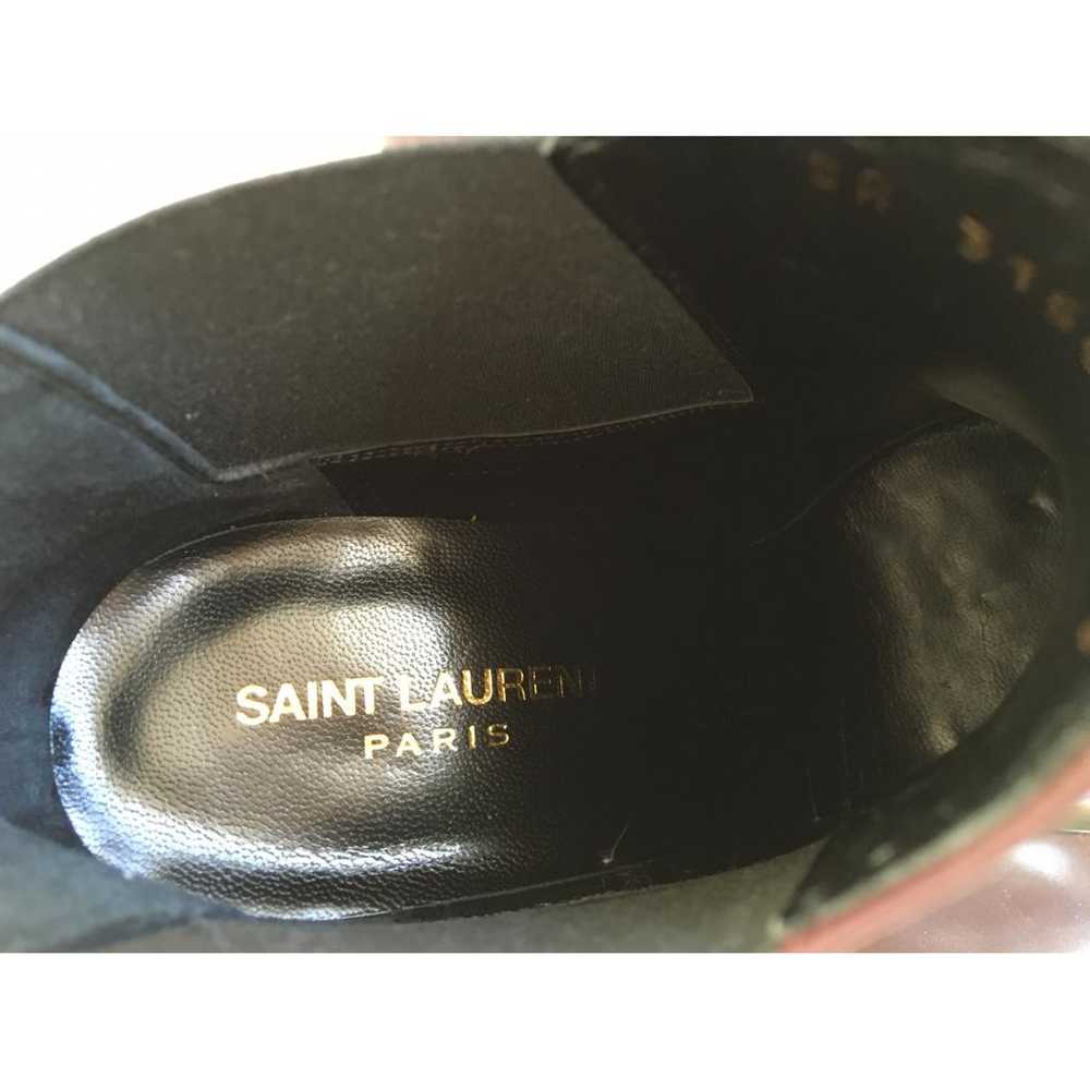 Saint Laurent Leather ankle boots - image 7