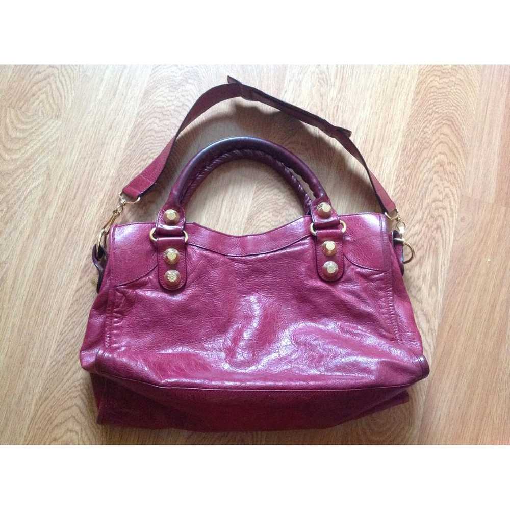 Balenciaga Work leather handbag - image 3
