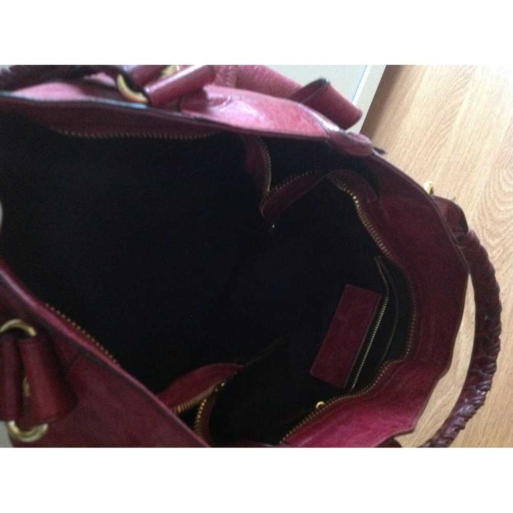 Balenciaga Work leather handbag - image 8