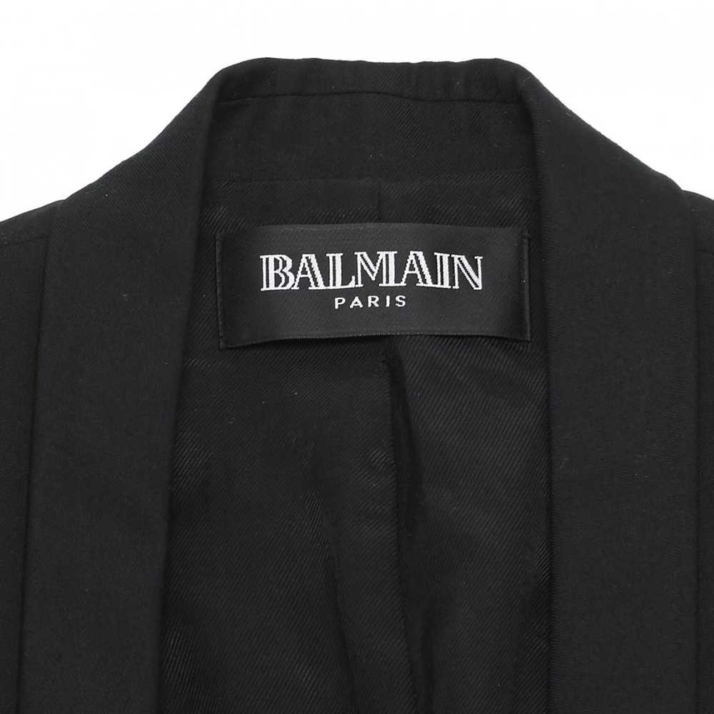 Balmain Wool short vest - image 3