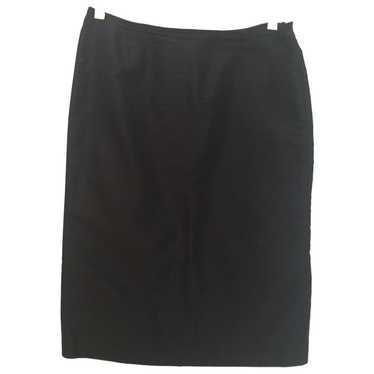 Alexander McQueen Silk mid-length skirt