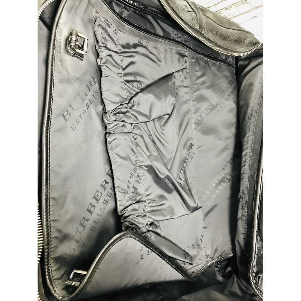Burberry Leather travel bag - image 11