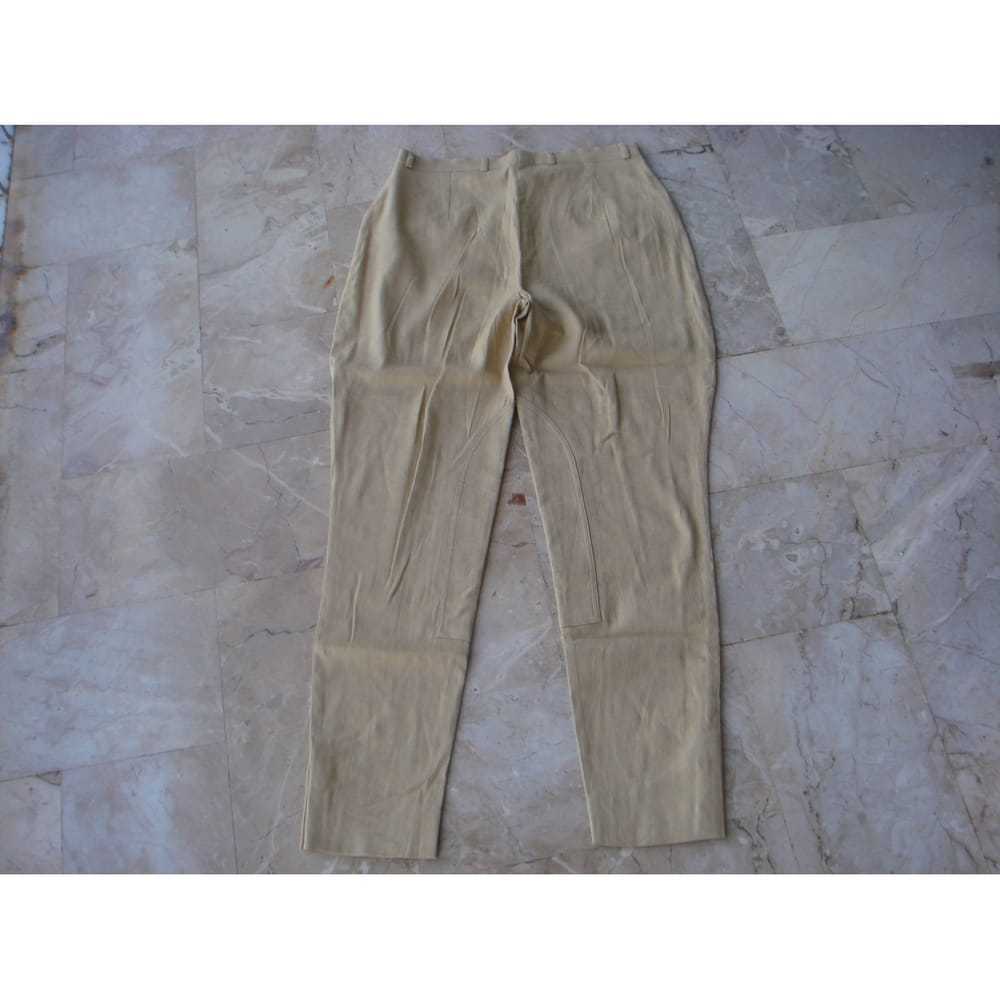 Burberry Linen carot pants - image 2