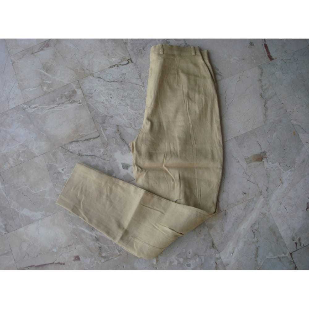 Burberry Linen carot pants - image 6
