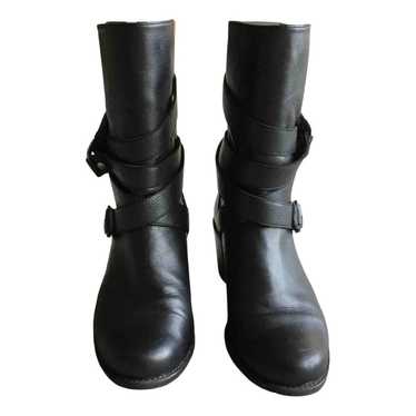 Stuart Weitzman Leather biker boots - image 1