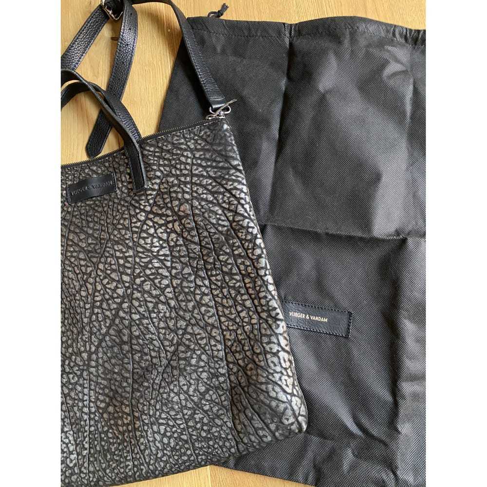 Vlieger & Vandam Leather crossbody bag - image 4