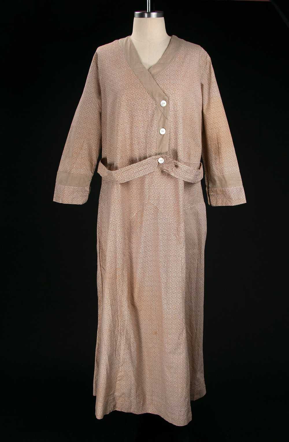 Vintage 1920's - 1930's Floor Length Prairie Dress - image 6
