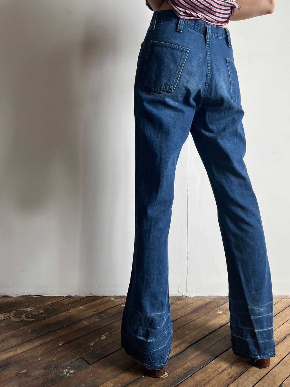 Vintage 1940's - 50's Madewell Brand Jeans, Denim… - image 6