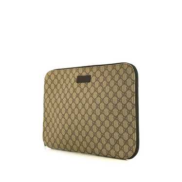Gucci Eden GG Supreme Canvas Briefcase Bag Beige - DDH