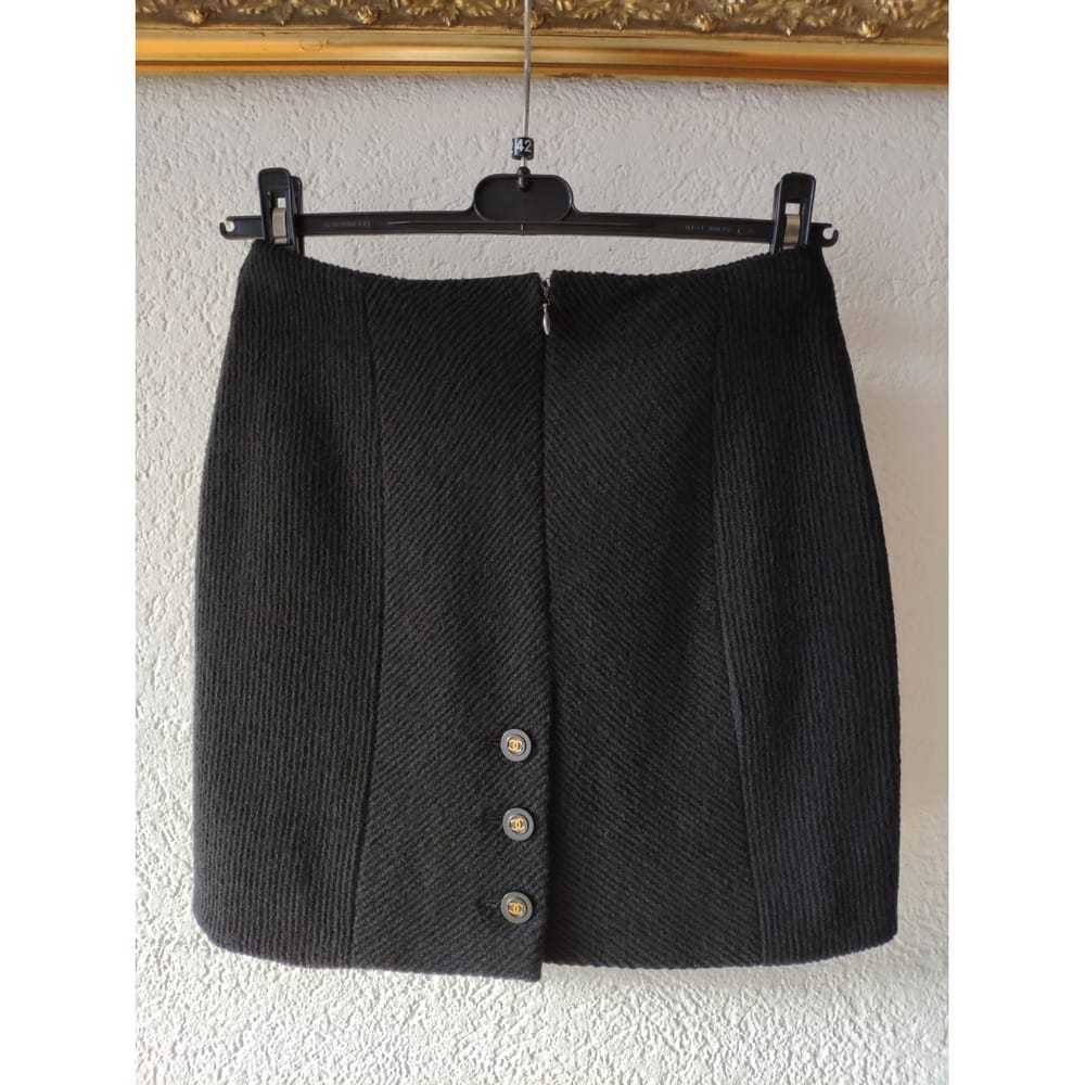 Chanel Wool mini skirt - image 2