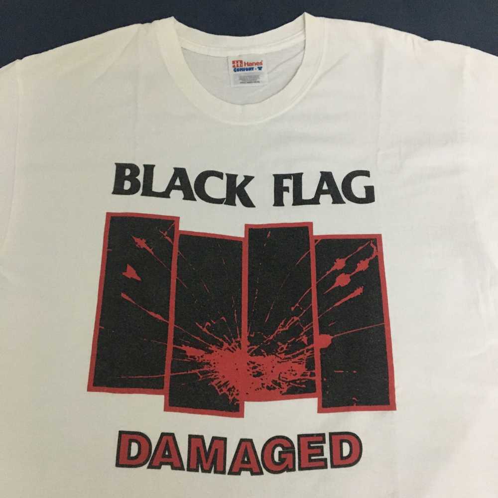 Vtg 00 Black Flag Shirt Hardcore Punk Bandtees - image 2