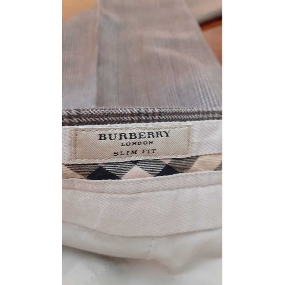 Burberry Wool trousers - image 3