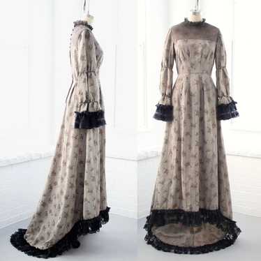 70s Gothic Revival Gown - image 1