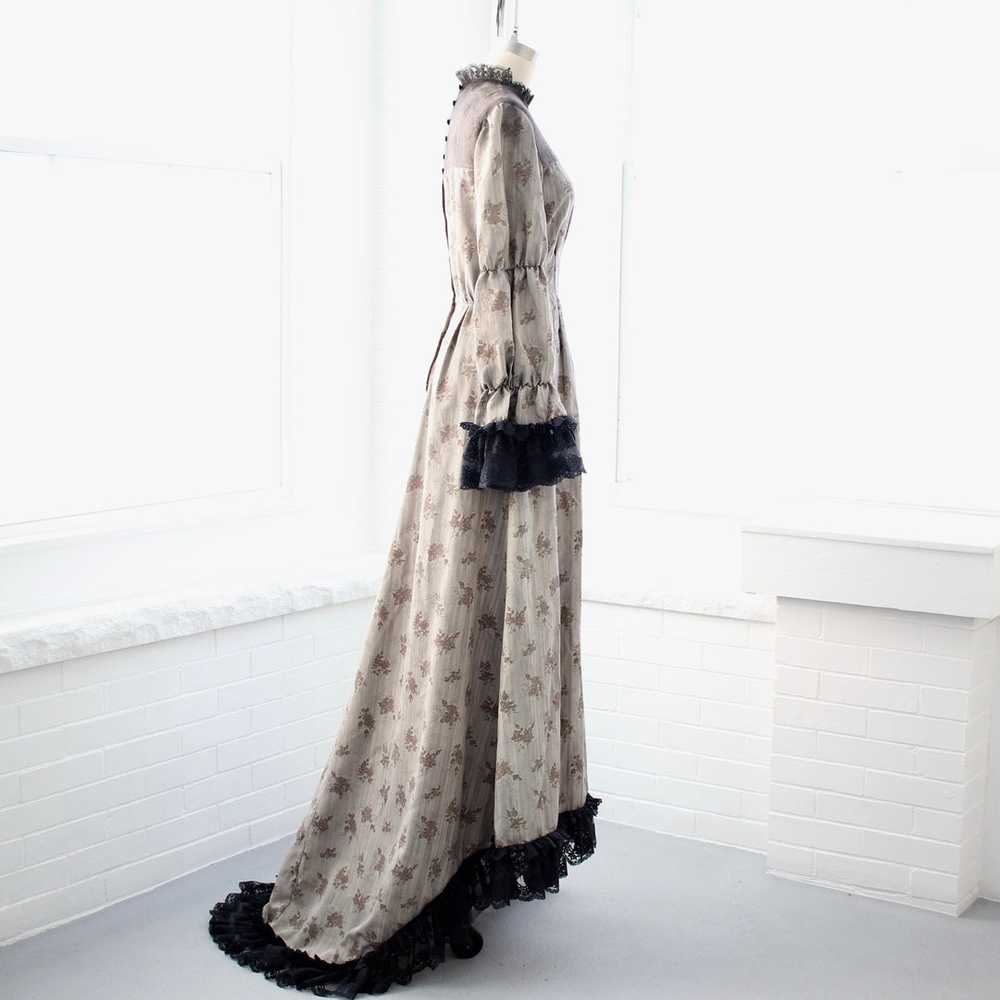 70s Gothic Revival Gown - image 6
