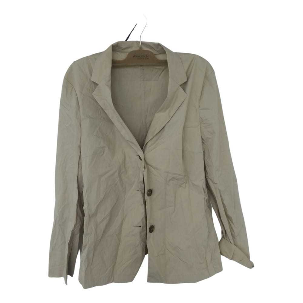 ジャケット Jil Sander '53' blazer JIL SANDER jacket in mushroom brown polyester / silk