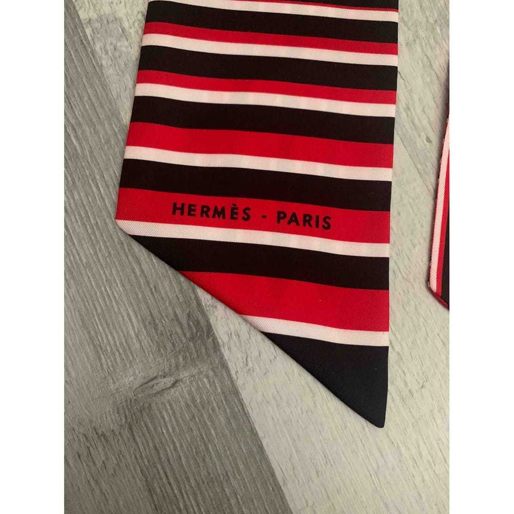 Hermès Maxi twilly silk scarf - image 4