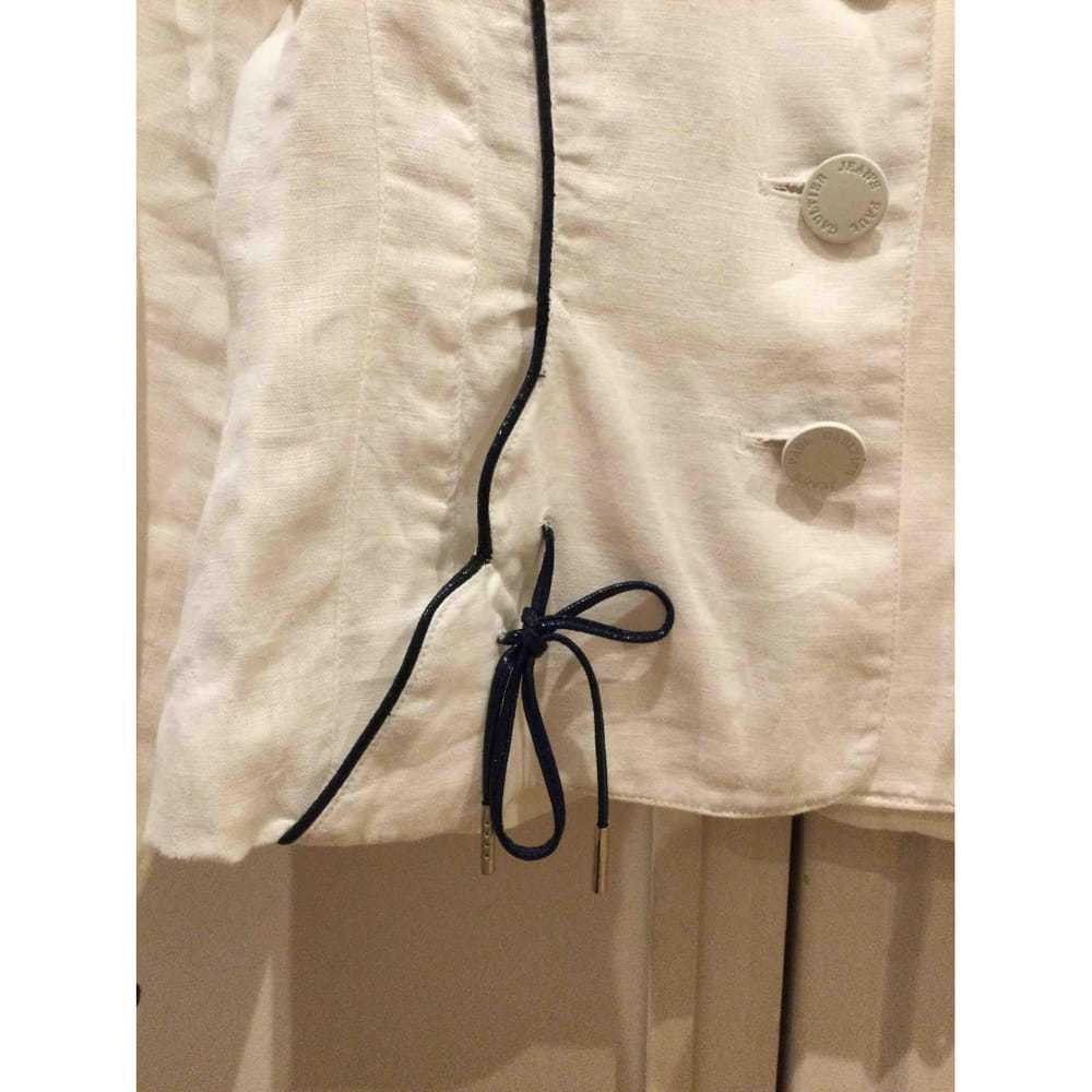Jean Paul Gaultier Linen short vest - image 3