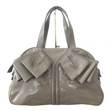 Yves Saint Laurent Patent leather bowling bag - image 1