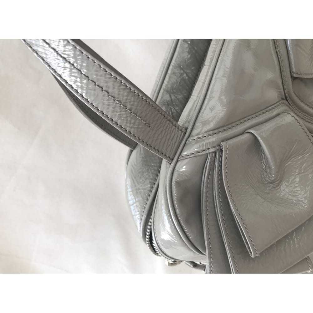 Yves Saint Laurent Patent leather bowling bag - image 2