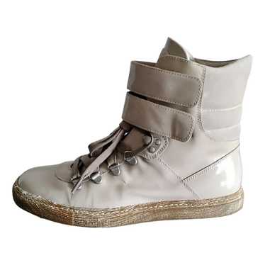 Brunello Cucinelli Patent leather trainers - image 1