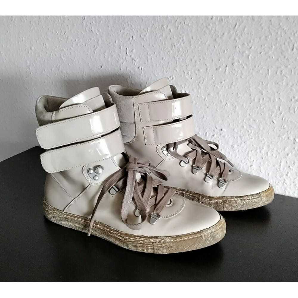 Brunello Cucinelli Patent leather trainers - image 2