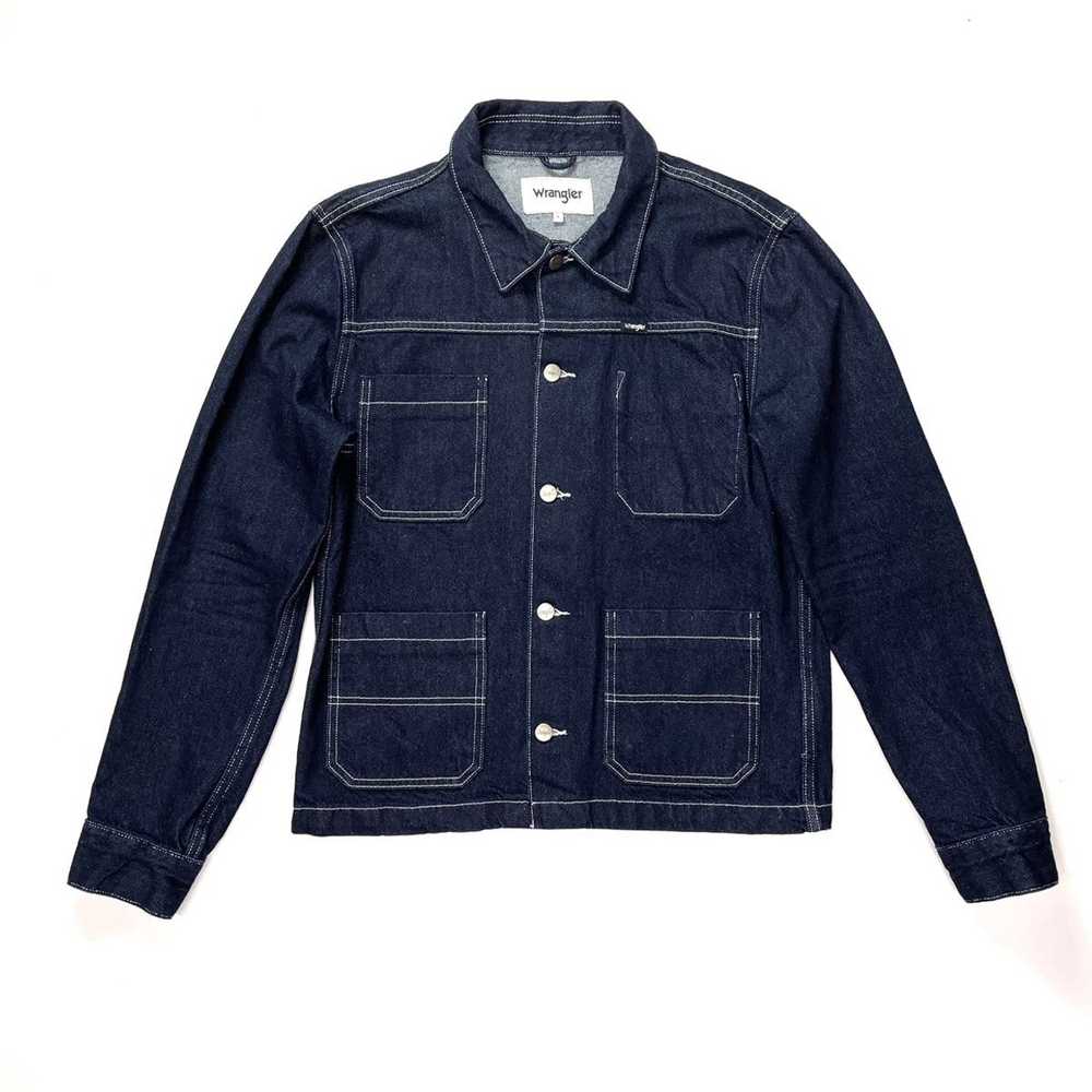 Denim Jacket × Streetwear × Wrangler Wrangler Sli… - image 1