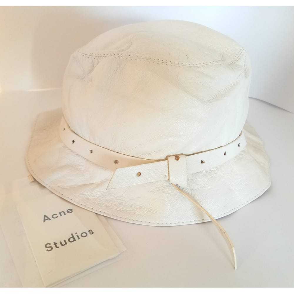 Acne Studios Leather hat - image 5
