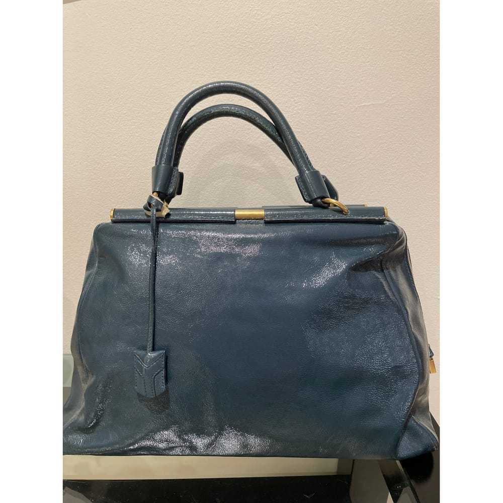 Yves Saint Laurent Chyc patent leather handbag - image 2