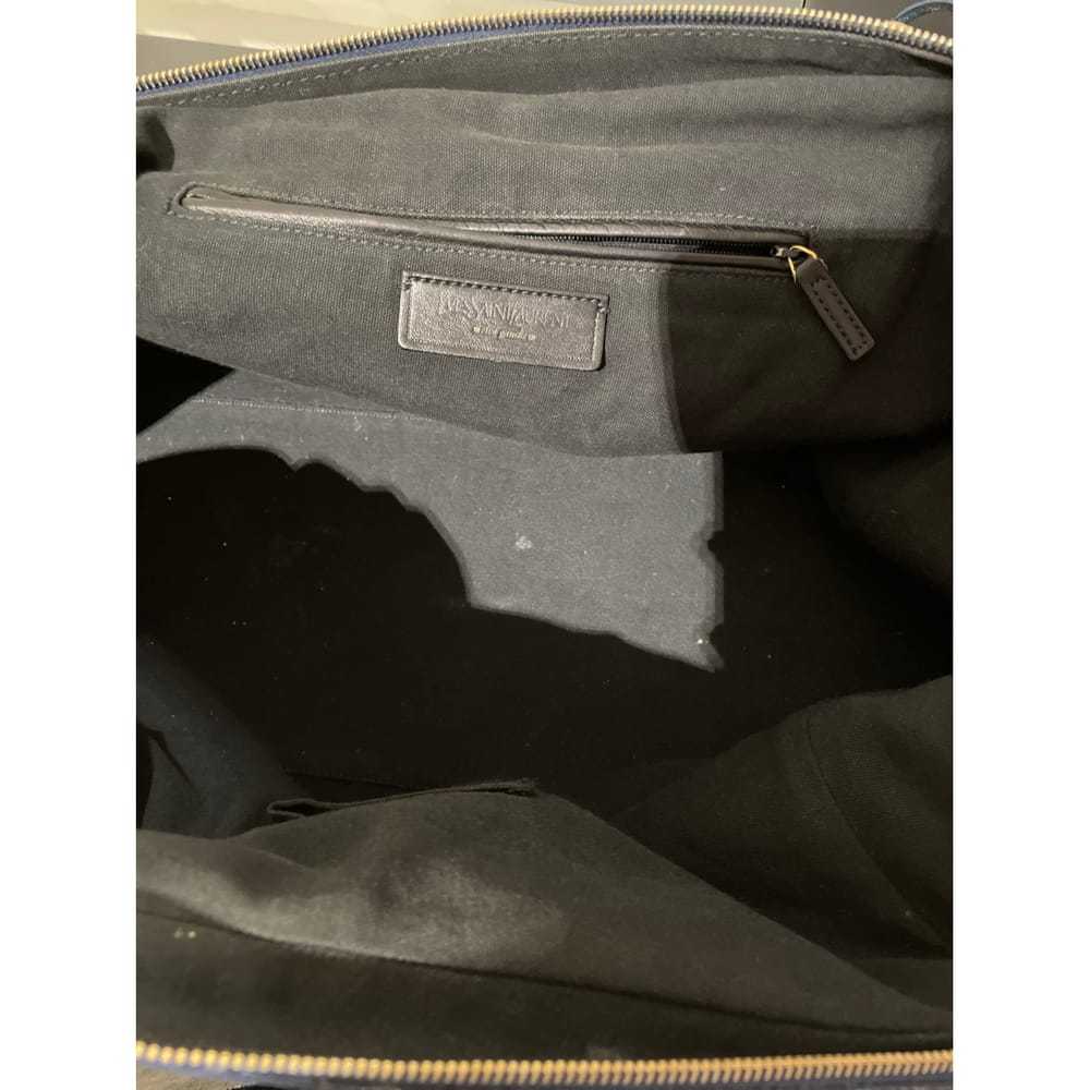 Yves Saint Laurent Chyc patent leather handbag - image 4