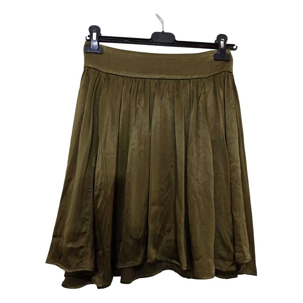 Ganni Silk mini skirt - image 1