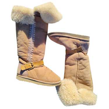Mou Faux fur snow boots