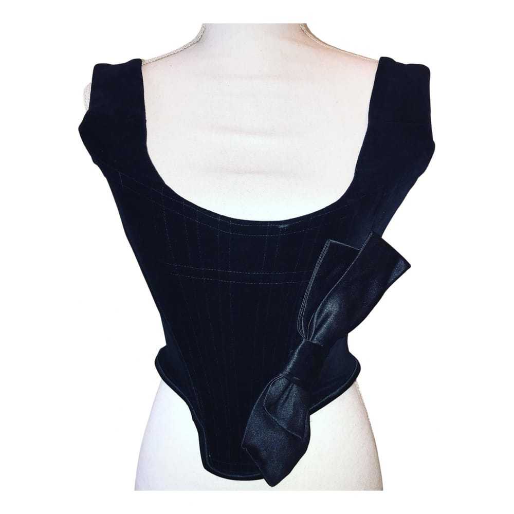 Vivienne Westwood Velvet corset - image 1