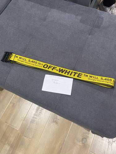 Off-White Off-White Industrial Belt yellow
